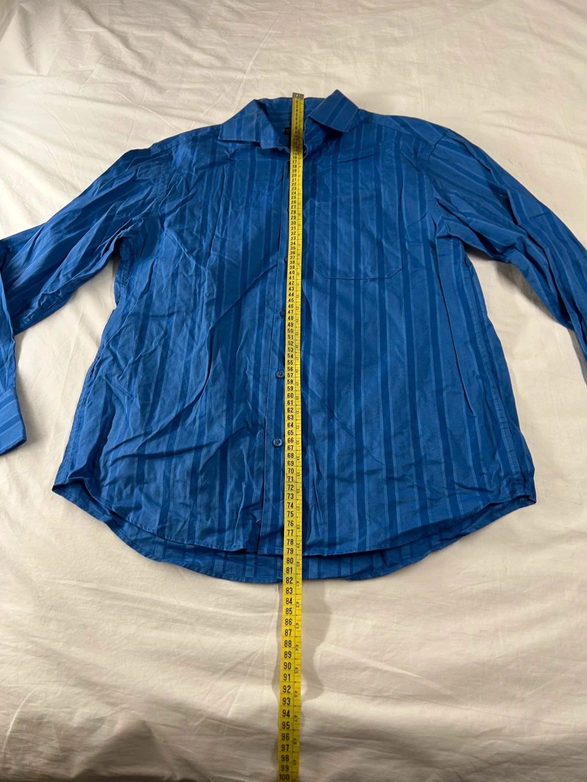 Camisa de rayas azul marino Jules collection – photo 10